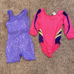 Gymnastics leotards
